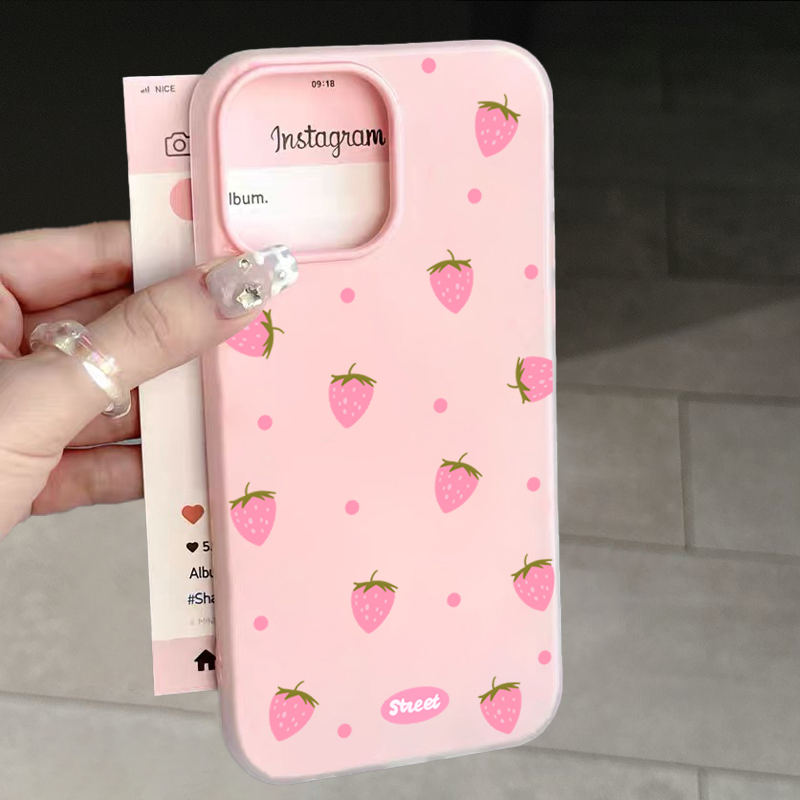Samsung Galaxy S24 - Słodkie różowe etui na telefon z
