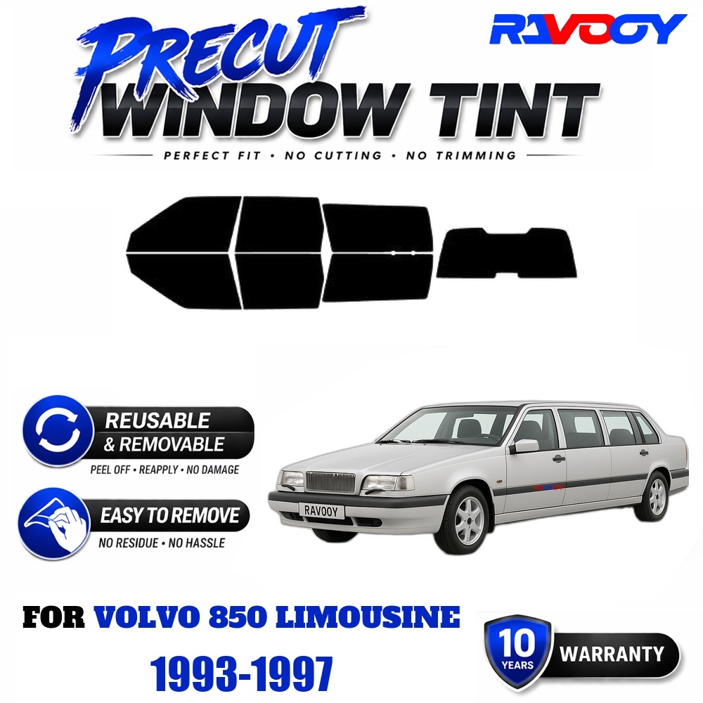 Air Bubble Remover - RAVOOY Wstępnie Przycięta Folia do Okien,