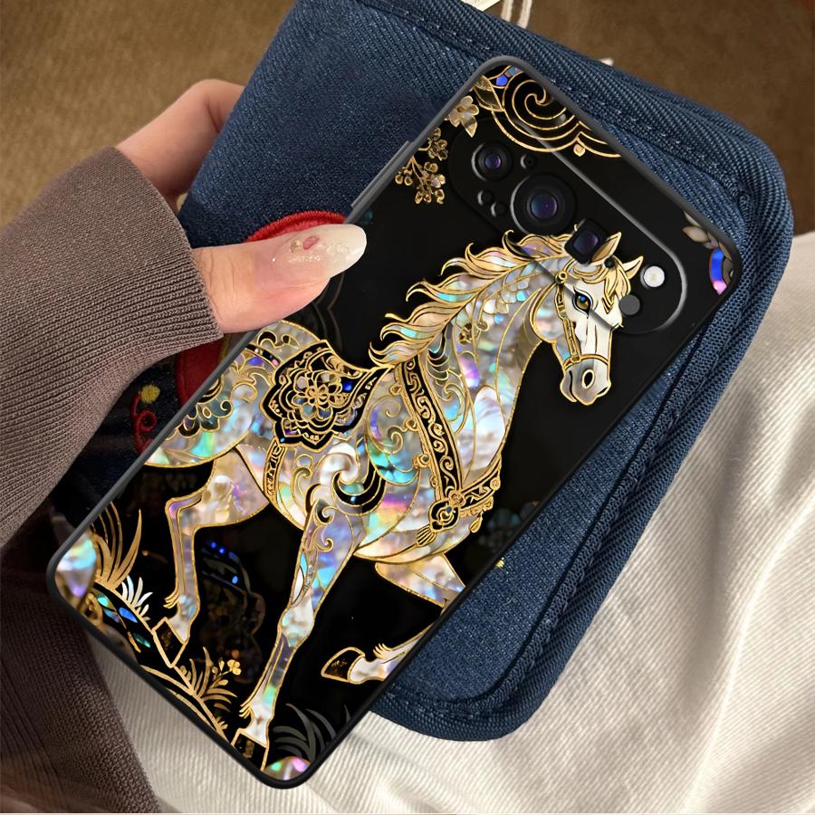 Google Pixel 9 - Etui na telefon Lucky Horse Funda