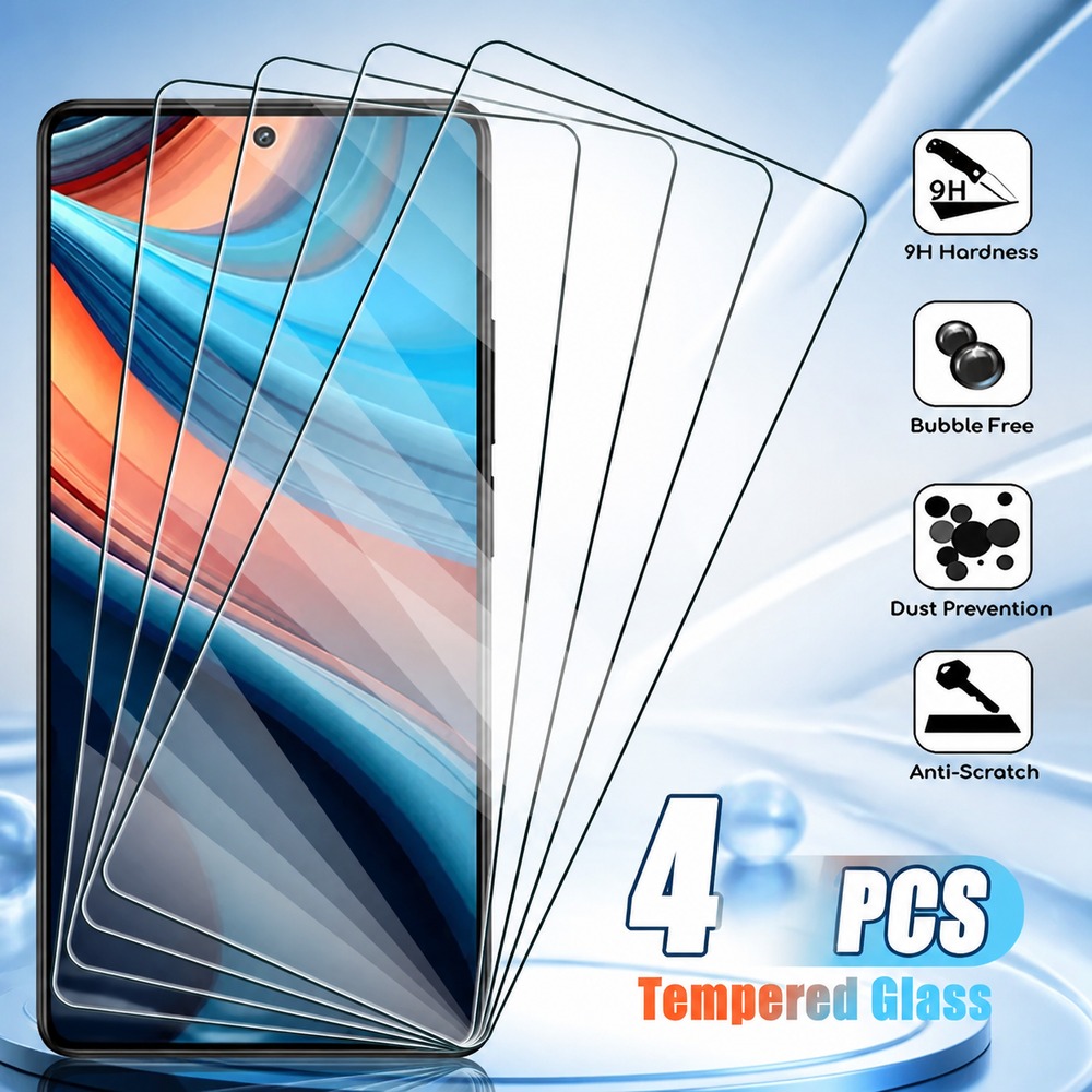Realme C67 - 4 sztuki szkła hartowanego do Realme