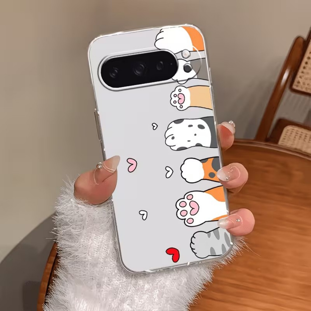 Przezroczyste silikonowe etui  – Google Pixel 9 recenzja i cena